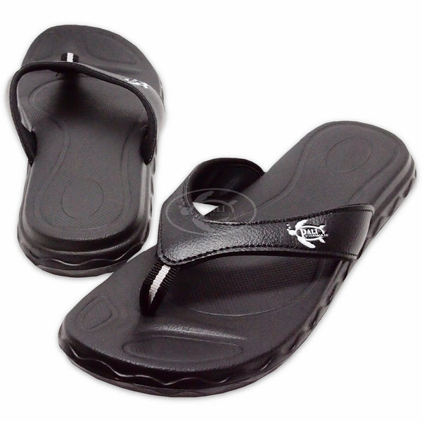 Pali Hawaii Beach Black Sandals