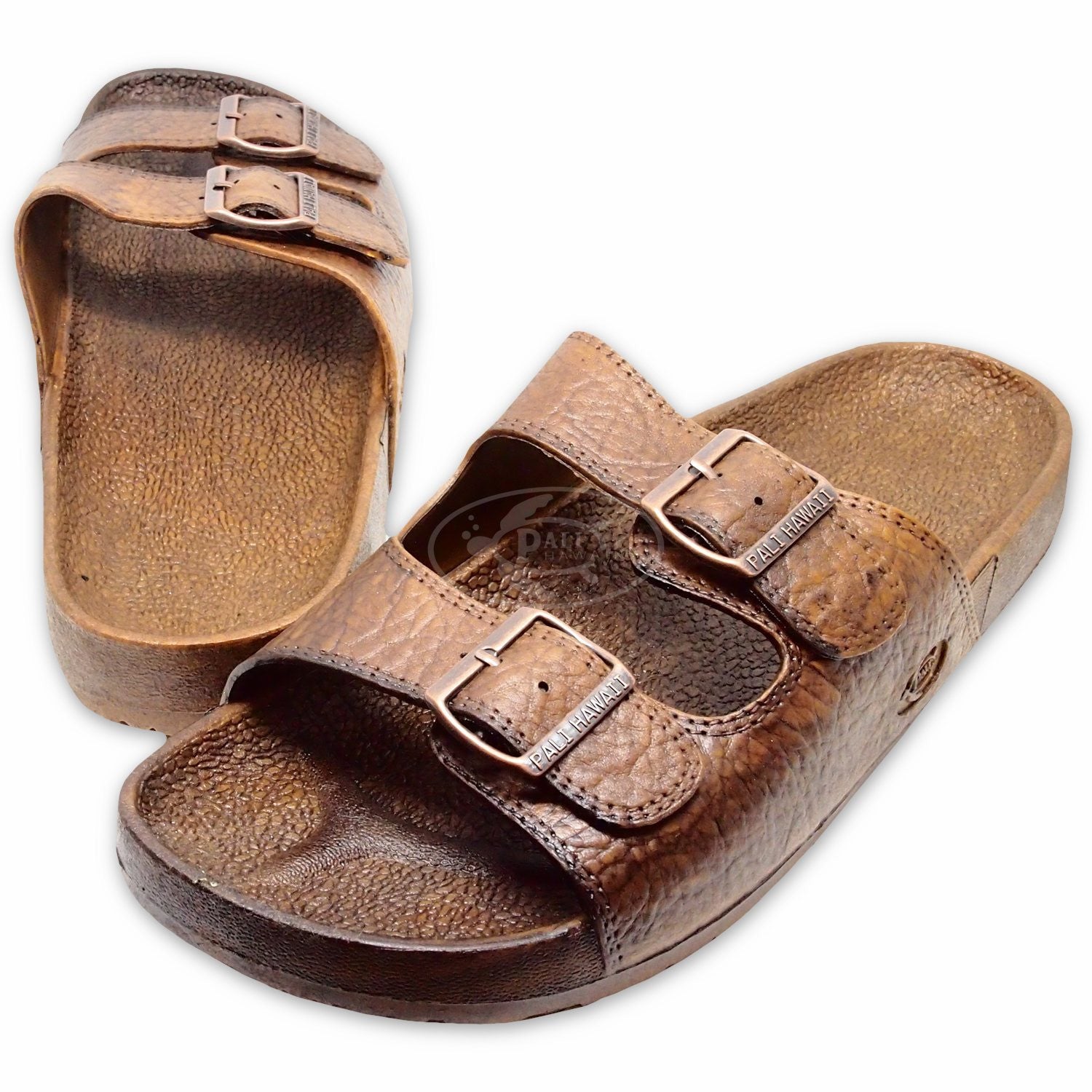 Pali Hawaii Brown Buckle Sandals