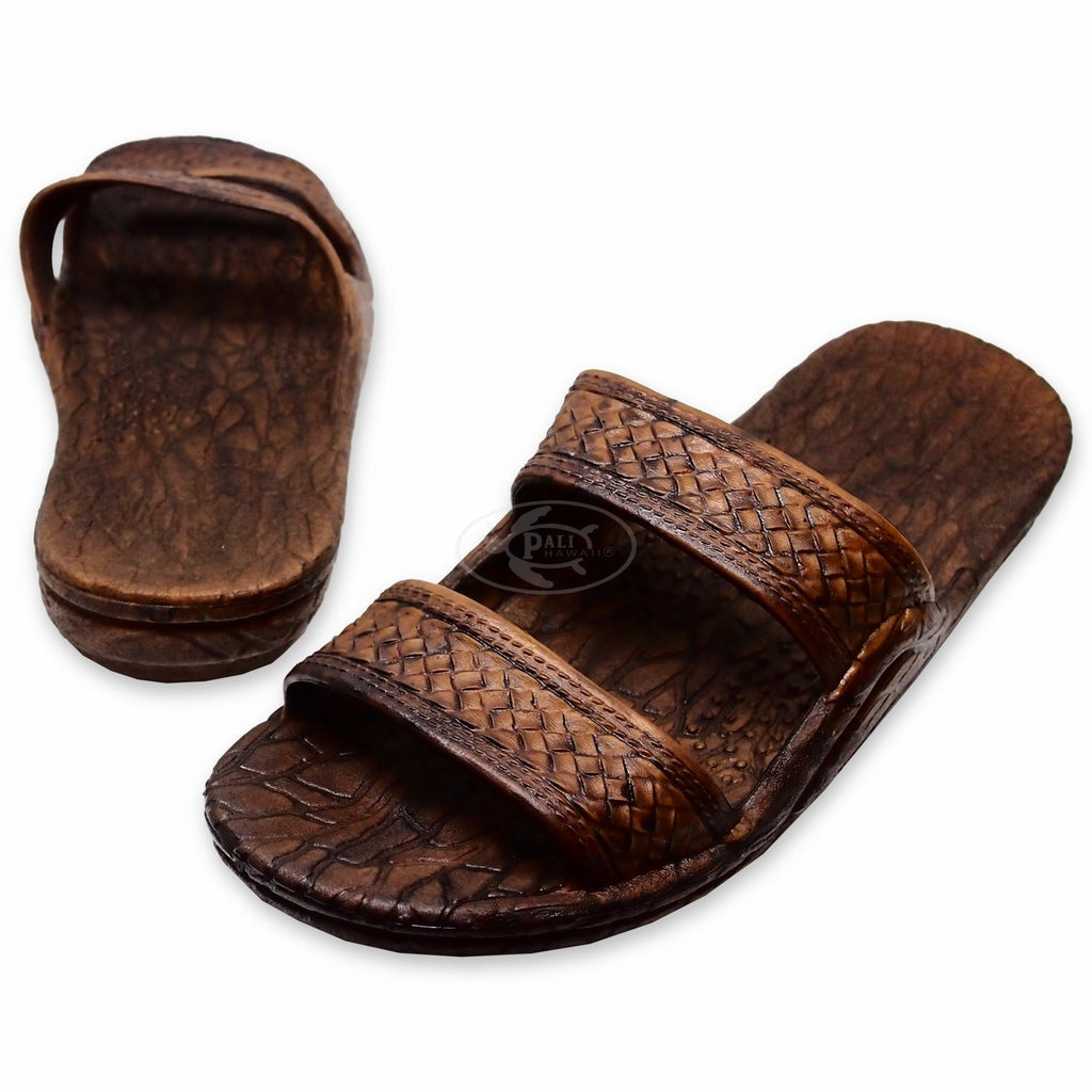 pali hawaii sandals dark brown
